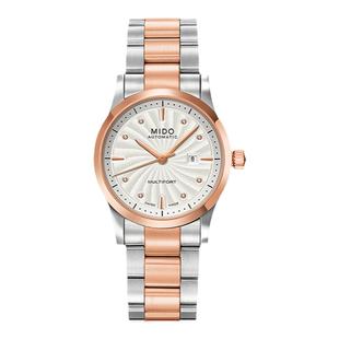 Mido美度小金表盘正品舵手镶钻自动机械机芯手表