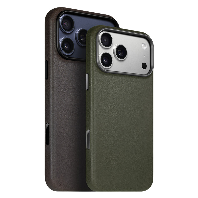 苹果iPhone17系列真皮全包手机壳