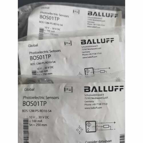 询价-巴鲁夫BALLUFF光电传感器BOS01TP型号BOS可维修