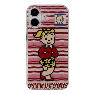 可爱原田治卡通适用iPhone15promax手机壳苹果16保护壳13新款14防摔硅胶17高级感全包创意情侣男女款软趣味薄