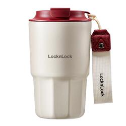 乐扣乐扣保温杯男女高颜值新年咖啡杯随行杯外出携带水杯定制杯子