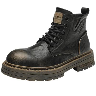 马克华菲马丁靴男新款男鞋靴子