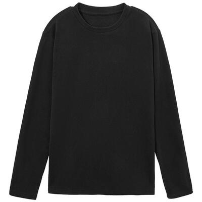 2024年冬季新款男士基本圆领长T