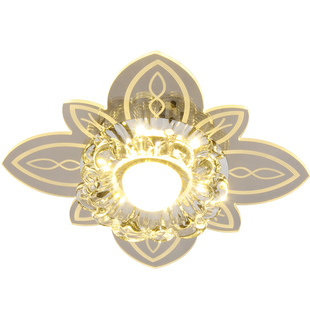 现代LED过道走廊灯 入户门厅玄关灯吊顶嵌入式天花灯新款射孔筒灯