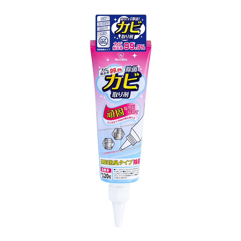 日本持久防霉剂啫喱霉斑清洁剂洗衣机胶圈去霉菌神器浴室厨房除霉