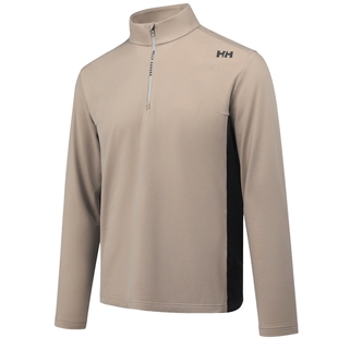 【经典款】HELLY HANSEN/HH 冬男女款户外绒感半拉链长袖T恤