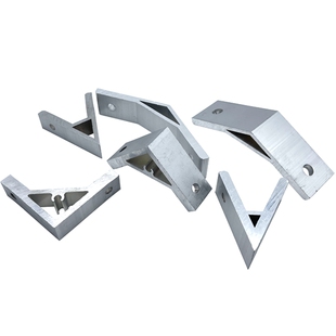 加厚挤压角码直角135 45 90度固定件4040连接件角铝型材配件角件