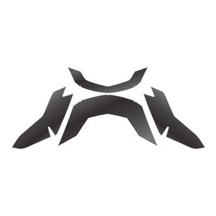 适用豪爵USR125大灯膜尾灯透明熏黑保护贴仪表膜防磨防刮改装配件