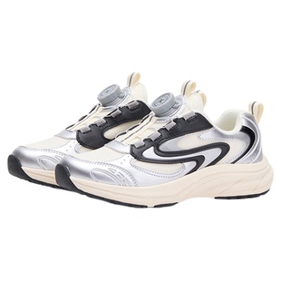 卡特兔儿童运动鞋女童2026春季新品防滑耐磨透气旋钮鞋男童跑步鞋