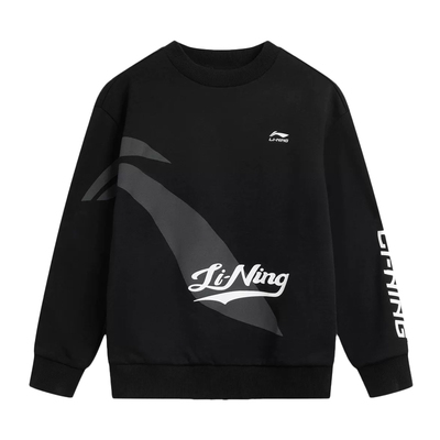 李宁儿童加绒卫衣男童秋冬新款