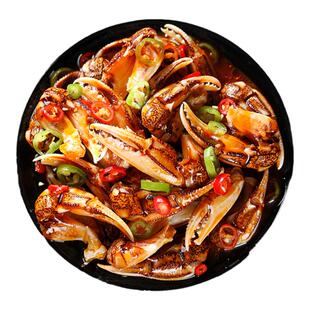青岛麻辣醉蟹钳即食罐装捞汁小海鲜蟹腿香辣蟹脚生腌螃蟹罐头商用