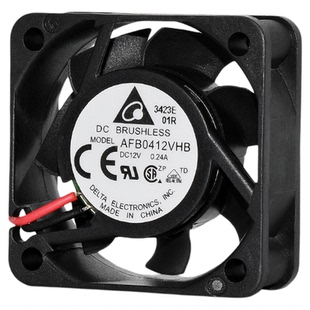 AFB0412VHB台达4015 12V 0.24A大风量交换机电源双滚珠PWM风扇4CM