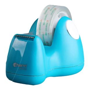 透明小胶带纸配胶台学生用考生粘错字修改错题整理胶布手工宽窄单面高粘度礼品包装封口胶带座习文具用品批发