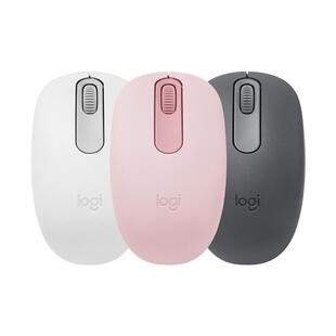 补贴罗技M196无线鼠标蓝牙5.0办公家用便携长续航笔记本滑鼠拆包