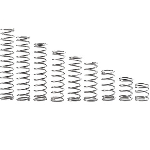 小压簧不锈钢304线径0.2/0.3系列减震弹簧压缩簧回位 轻型力度3-7