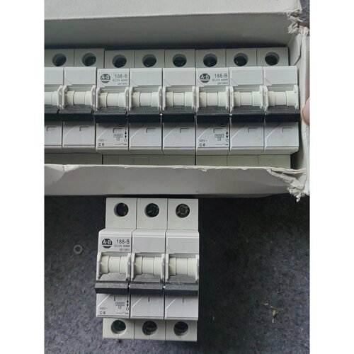 询价下单AB罗克韦尔断路器188-B3C060 三极C6 6A 6k