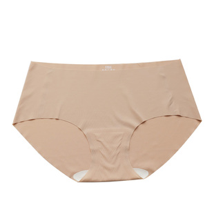 无痕王者!一期一会超薄隐形女肤色内裤3A裆一片式不透旅行三角裤