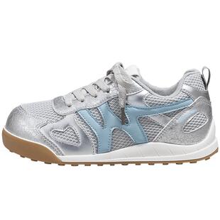 回力女童运动鞋2026春季新款儿童鞋网面透气大童青少年银色德训鞋