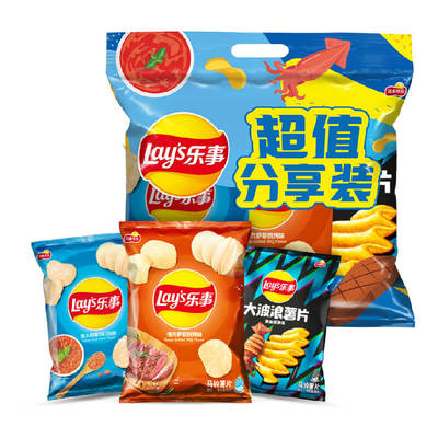 Lay’s/乐事薯片超值分享装70g