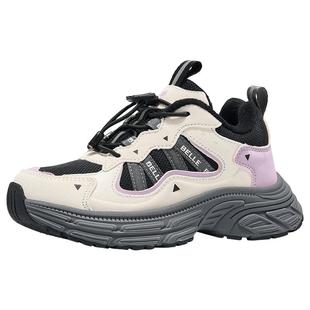 百丽童鞋儿童运动鞋棉鞋冬季加绒加厚女孩大童休闲跑步女童保暖鞋