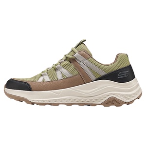 Skechers斯凯奇2024年秋季男士绑带户外徒步鞋耐磨日常百搭