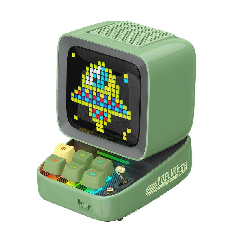 Divoom点音像素蓝牙音响小型复古音箱迷你生日礼物电脑高颜值桌搭