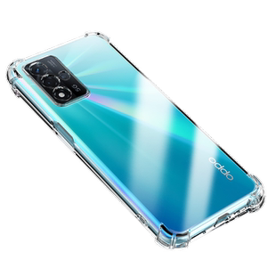 以诺适用oppoA93手机壳防摔OPPOA93S手机壳透明硅胶A93S保护套a93镜头全包女款男5G新款气囊软壳全包a93s外壳