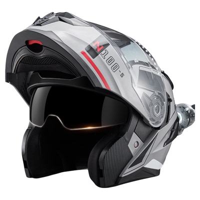 纽维3c认证摩托车揭面盔全盔