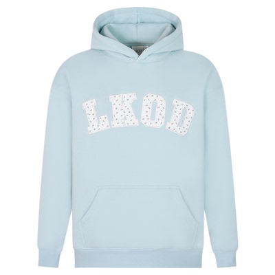 LKOD连帽加绒卫衣美式外套