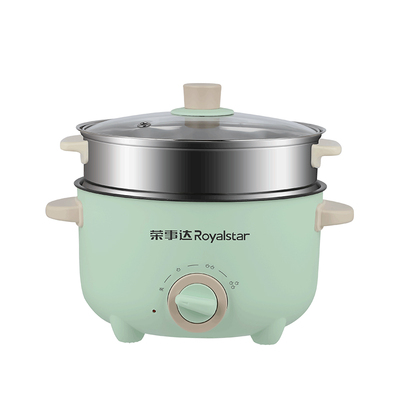 荣事达电火锅纳米不粘三档调节