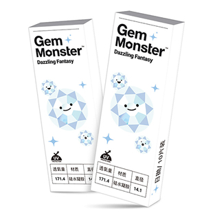 GemMonster琦洛丽隐形近视眼镜硅水凝胶日抛10片高透氧明基透明片