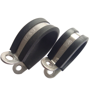 翰佐SKM不锈钢304波纹软管管夹 AD6.0-65R型固定支架 电缆安装卡