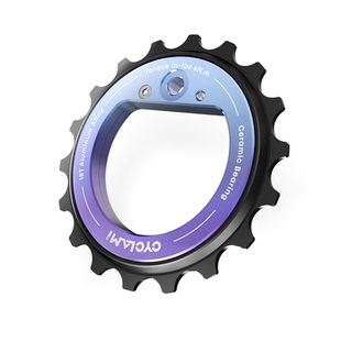 友骑后拨中空偏心大导轮18T陶瓷轴承DIY自行车R8000/7000配件