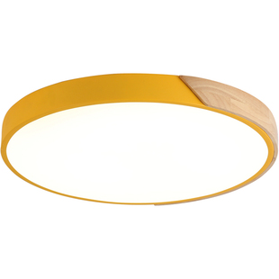 上门包安装超薄led吸顶灯现代简约客厅灯马卡龙房间卧室灯具北欧