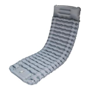 新款厚8cm户外充气睡垫帐篷睡垫内置泵气垫床户外露营防潮午休垫