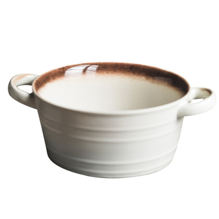 碗轻奢高级感双耳陶瓷碗汤碗大号家用吃面碗漂亮的碗盛汤大碗餐具