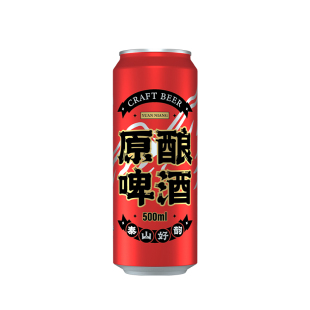 泰山好韵原酿啤酒全麦精酿28天发酵整箱500mL*12罐鲜活原浆啤酒
