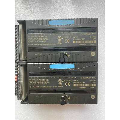 议价GE模块IC200MDL640K功能包好成色如图所示共可维修