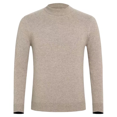 恒源祥羊毛衫半高领加厚保暖毛衣