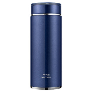 万象杯子不锈钢男女士商务简约随手泡茶水杯男士大容量高档保温杯