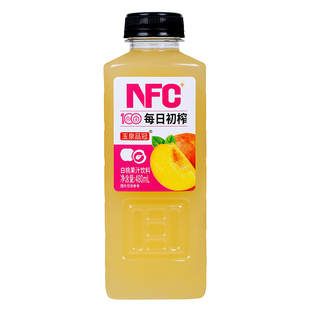 玉泉品冠正品nfc果汁复合饮料整箱15瓶100添加NFC芒果汁浓缩橙汁