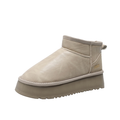 Semir2024新款加绒加厚雪地靴