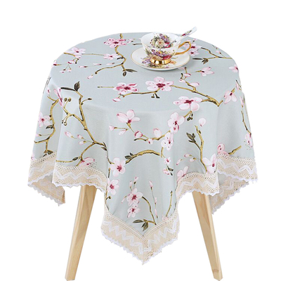 纯色棉麻桌布盖巾2025新品