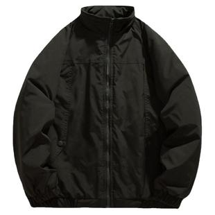 阿于呆STAYFISH日系复古飞行夹克立领棉服宽松休闲工装外套男女冬