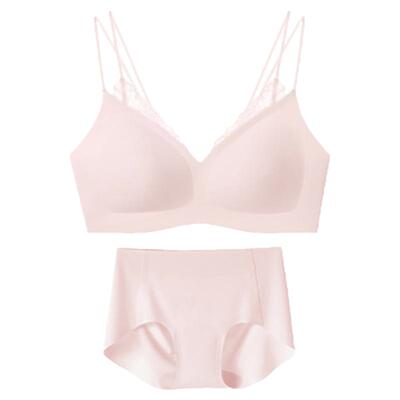 ubras无尺码舒服蕾双肩带文胸