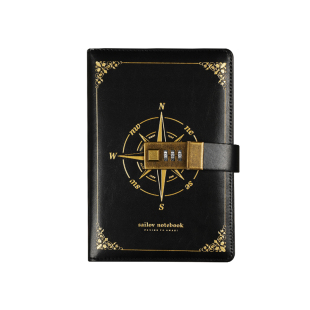 2025年新款密码本日记本带锁笔记本男生女孩a5复古创意高颜值记事本加厚手账本旅行男孩高级密码锁精致记录本