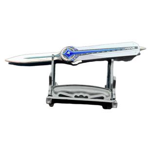 三角洲行动跑刀北极星模型玩具周边全合金伸缩弹簧刀蝴蝶男孩玩具