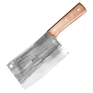 掌厨人手工锻打不锈钢老式剁肉砍斩骨刀家用厨房厨师商用阳江菜刀