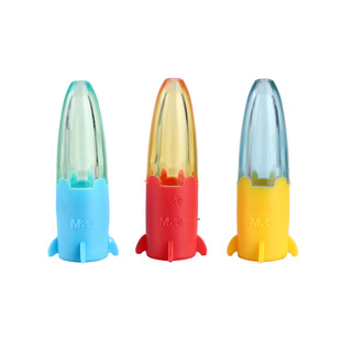 晨光铅笔帽铅笔套笔帽小学生铅笔盖铅笔延长器软硅胶铅笔保护套幼儿园初学者可爱风透明通用加粗铅笔专用