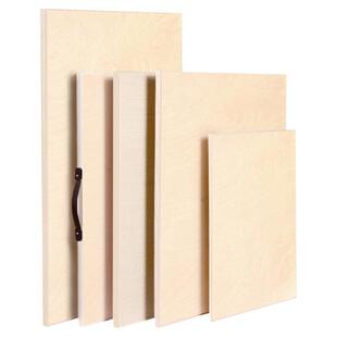 工程制图绘图板A2画板手提大学生机械设计建筑土木专业A1工图板A3丁字尺4k实心画图板8k2号制图板画画木板